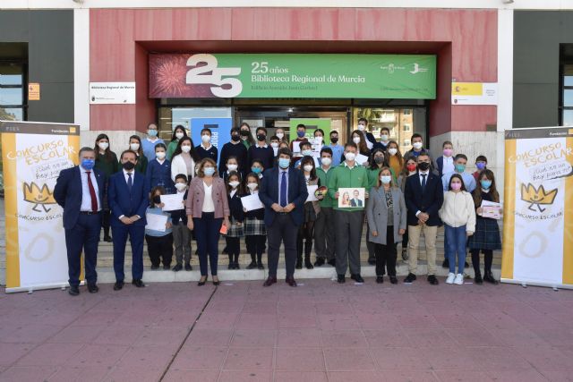 López Miras entrega los premios de la 40ª edición del concurso escolar '¿Qué es un rey para ti?' - 2, Foto 2