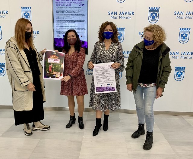 Teatro, cuentacuentos, exposiciones, cine y un foro con empresas para celebrar el 25N en San Javier - 1, Foto 1