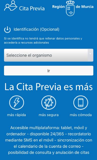 La Comunidad Autónoma abre una nueva web para pedir cita previa en las consejerías - 1, Foto 1