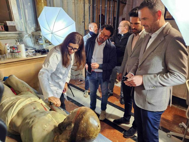 Restauran el Santo Entierro de la parroquia del Salvador dentro de las acciones de conservación del patrimonio local - 2, Foto 2