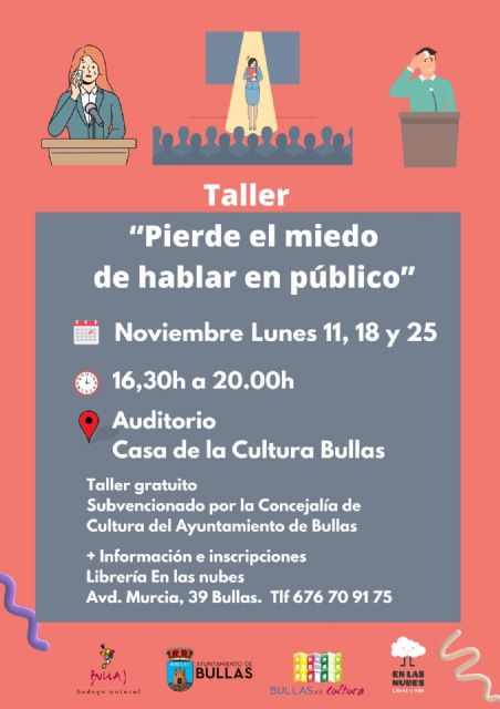 Taller para superar el miedo a hablar en público, impartido por Isabel Espín de Librería en Las Nubes - 1, Foto 1