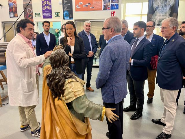 El Centro de Restauración intervendrá las imágenes secundarias del paso del Cristo del Perdón de Murcia - 1, Foto 1