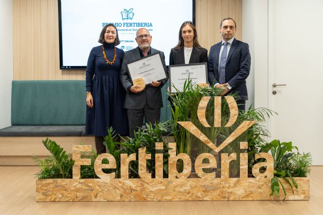 Jesús Valentín García gana el 27.° Premio Fertiberia a la Mejor Tesis Doctoral en Temas Agrícolas, el galardón a la investigación agronómica mejor dotado económicamente de Europa - 1, Foto 1