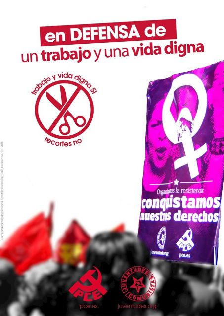 Los comunistas aguileños lanzan una campañaen defensa de un trabajo y una vida digna - 1, Foto 1