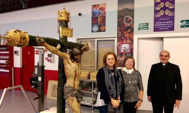 Cultura entrega la imagen del Santísimo Cristo del Amparo a la Iglesia de San Nicolás de Murcia tras seis meses de restauración - 2, Foto 2
