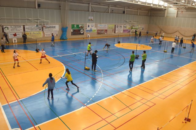 Más de 200 jugadores de bádminton participan en el Programa Regional de Deporte en Edad Escolar en Las Torres de Cotillas - 1, Foto 1