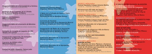 Música, teatro, arte y actividades deportivas en la programación de Blanca en Navidad - 2, Foto 2