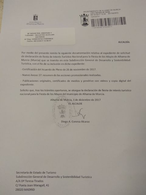 Los Mayos vuelve a optar a Fiesta de Inters Turstico Nacional, Foto 3