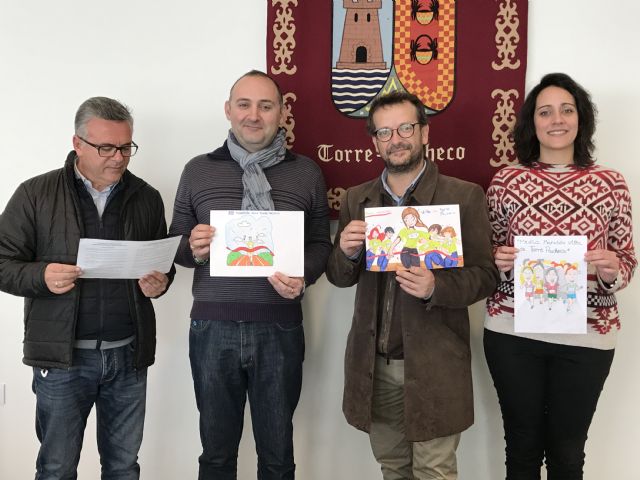 Álvaro Sánchez del colegio Ntra. Sra. del Rosario ganador del primer premio del Concurso de Dibujo Infantil Media Maratón de Torre-Pacheco - 1, Foto 1