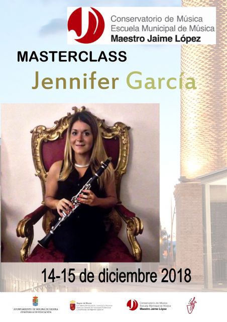 El Conservatorio Profesional de Música Maestro Jaime López de Molina de Segura organiza una master class de clarinete los días 14 y 15 de diciembre - 1, Foto 1