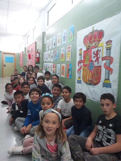 The CEIP La Cruz celebrates the 40th anniversary of the Spanish Constitution, Foto 4