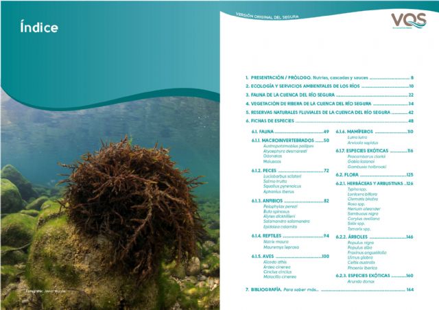 Columbares publica una guía sobre las reservas naturales fluviales de la cuenca del Río Segura - 1, Foto 1