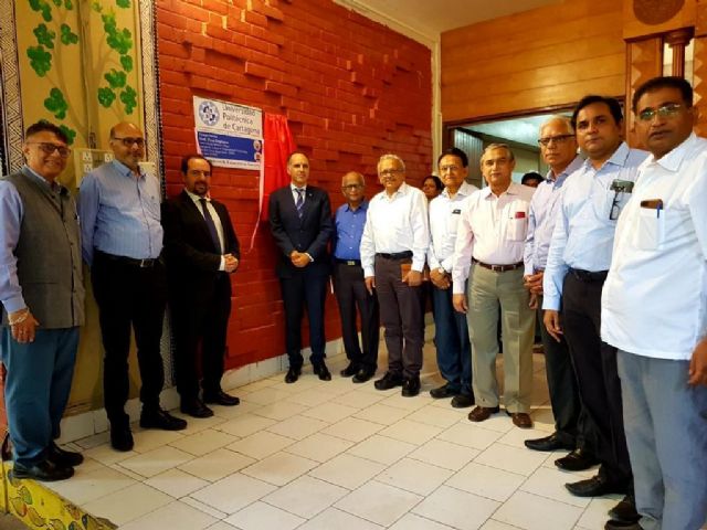 La UPCT abre en Surat la primera oficina en India de una universidad pública española - 1, Foto 1