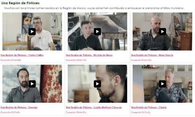 Una 'miniserie' de la Fundación Integra recorre la obra y el estilo de diez pintores actuales de la Región - 1, Foto 1