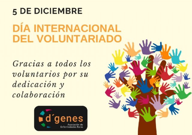 D´Genes agradece la labor de todos los voluntarios con motivo del Día Internacional de Voluntariado - 1, Foto 1