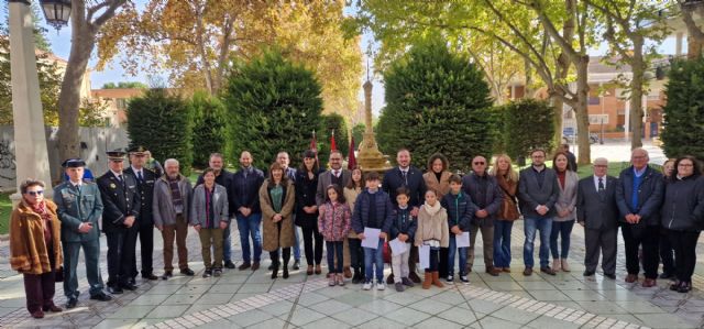 El Ayuntamiento de Lorca conmemora el Día de la Constitución con un acto institucional en el que se han leído diversos artículos de la Carta Magna - 1, Foto 1