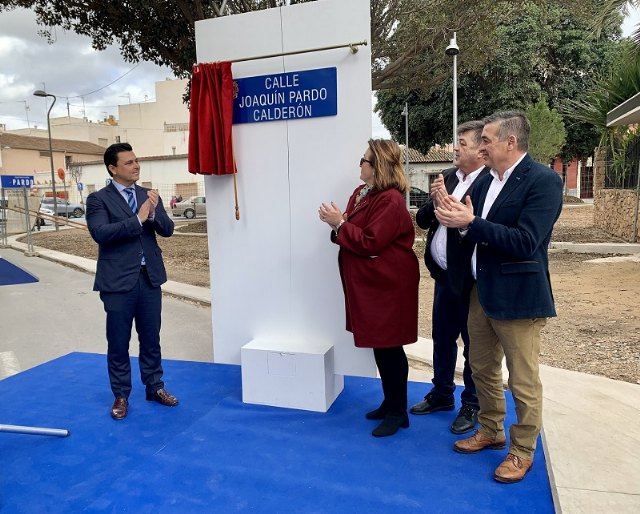 San Javier dedica una calle a Joaquín Pardo - 1, Foto 1