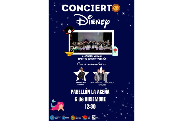 ‘Disney en Concierto’, un concierto en honor a la patrona de los músicos y a la patrona de Mazarrón, Foto 1