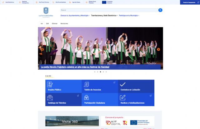 El Ayuntamiento de Las Torres de Cotillas estrena web corporativa y un portal de participación ciudadana - 5, Foto 5