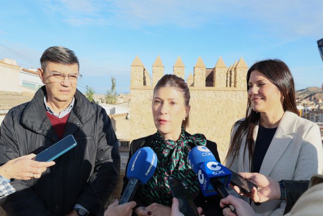 Afloran dos paños de la Torre 9 de la muralla tras el derribo de una edificación junto al Porche de San Antonio de Lorca - 5, Foto 5