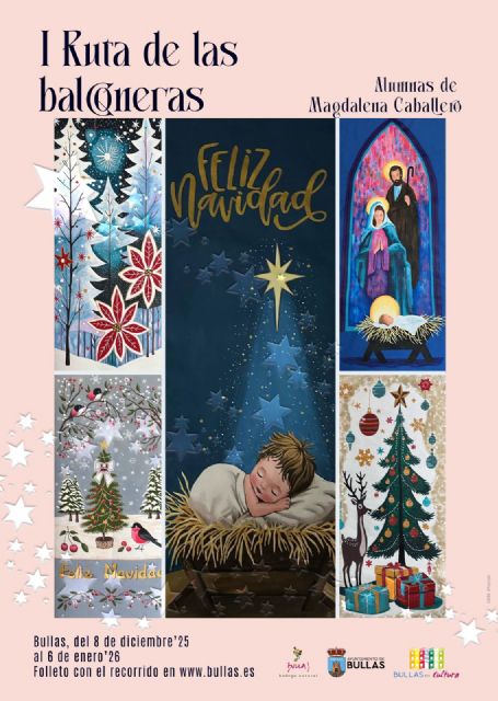 Bullas estrena la I Ruta de Balconeras de Navidad - 1, Foto 1