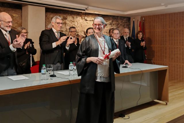 Patricia Reus ingresa en la Real Academia de Bellas Artes de Murcia ensalzando la arquitectura de Charlotte Perriand - 1, Foto 1