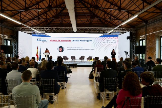 Mara Gonzlez Veracruz anuncia la inversin de un milln de euros para 3 Oficinas Acelera pyme en la Regin de Murcia, Foto 1