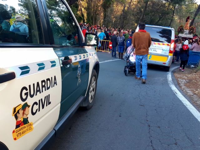 More than 50 troops integrate the safety device of the pilgrimage back from La Santa to its sanctuary, tomorrow, Tuesday, January 7
