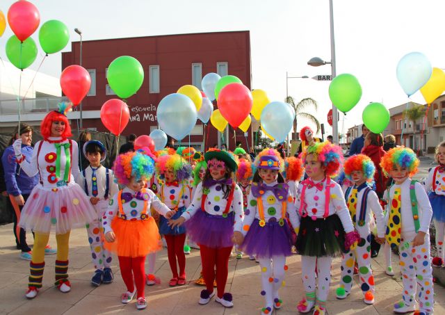 Más de un millar de escolares celebran las fiestas de Carnaval en los colegios de Puerto Lumbreras - 2, Foto 2