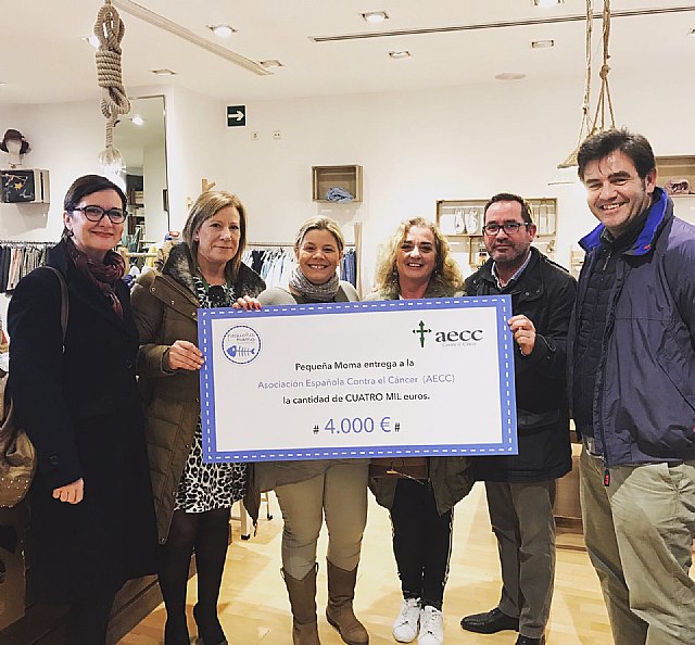 Pequeña Moma recauda 4.000€ para la Asociación Española Contra el Cáncer de Cartagena - 1, Foto 1