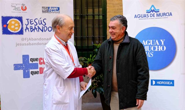Aguas de Murcia-Emuasa dona a la Fundación Jesús Abandonado más de 2.000 euros - 1, Foto 1
