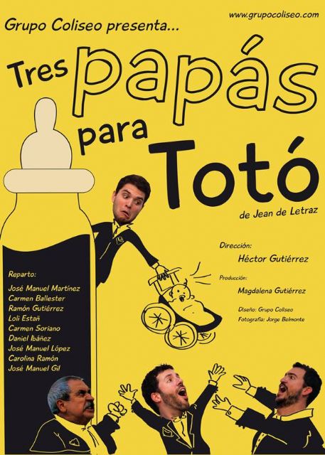 Finaliza el II Certamen de Teatro Aficionado con la obra Tres papás para Totó - 1, Foto 1