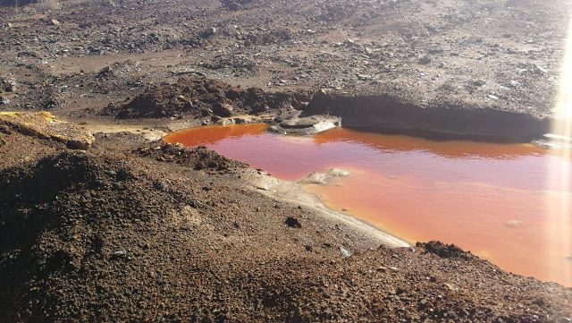 Podemos explica en una rueda de prensa sus iniciativas para descontaminar las ramblas de la Sierra Minera - 2, Foto 2