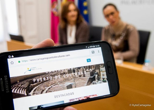 Cartagena Puerto de Culturas estrena web, mas visual y agil - 1, Foto 1