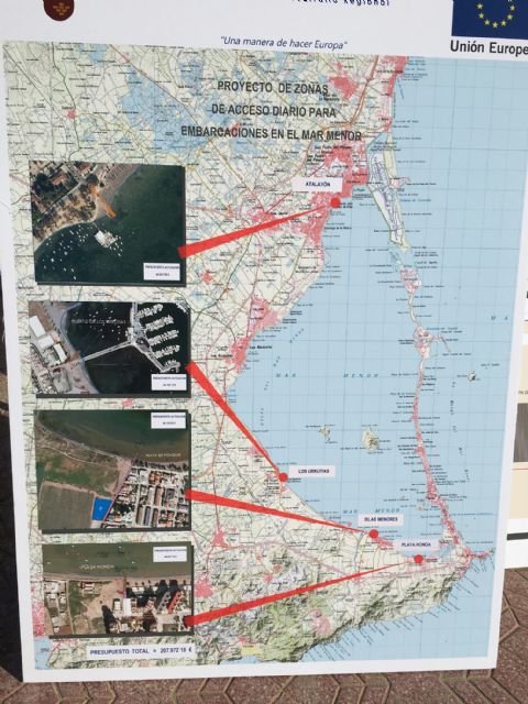 El Atalayón contarán con uno de los primeros puntos  de acceso de embarcaciones al Mar Menor - 2, Foto 2