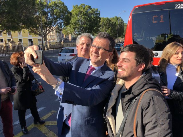 La flota de autobuses urbanos de Murcia se convierte en la primera de toda España en ser accesible mediante un novedoso sistema para discapacitados visuales - 4, Foto 4