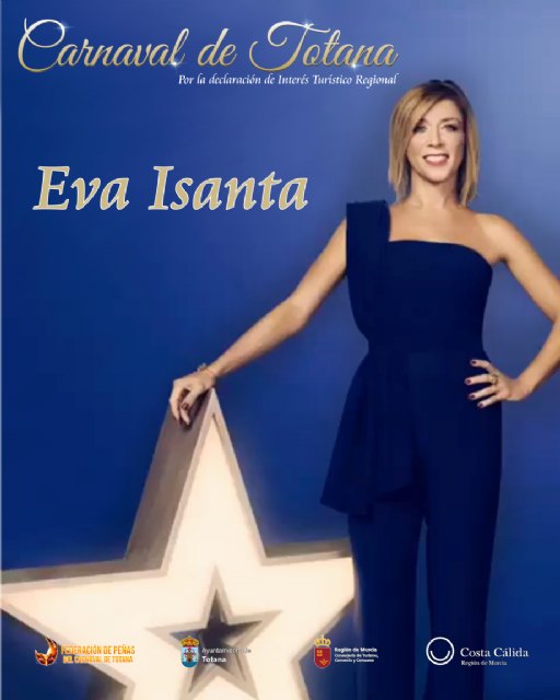 La gala del Pregón del Carnaval de Totana 2019 será presentada por Eva Isanta, Foto 1
