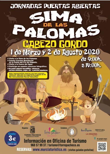 Jornadas Puertas Abiertas en la Sima de las Palomas, Cabezo Gordo, el domingo 1 de marzo - 2, Foto 2