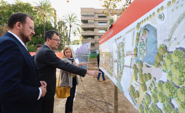 El Ayuntamiento inicia la conexión de cuatro emblemáticos jardines de Murcia para crear un eje verde de 70.000 m2 - 1, Foto 1