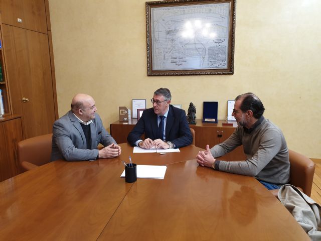 La CHS y el Ayuntamiento de Cieza analizan las obras para la reparación de los daños por las lluvias torrenciales - 1, Foto 1