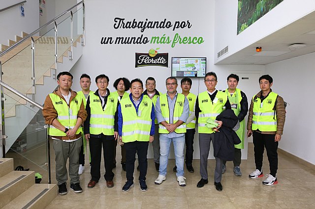 La Federación Nacional de Agricultores Japoneses visita los campos y el centro de producción de Florette en murcia - 3, Foto 3