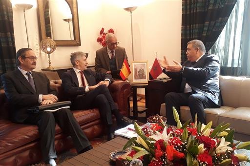 Grande-Marlaska destaca en Rabat el ejemplar trabajo conjunto de las fuerzas de seguridad de España y Marruecos - 1, Foto 1