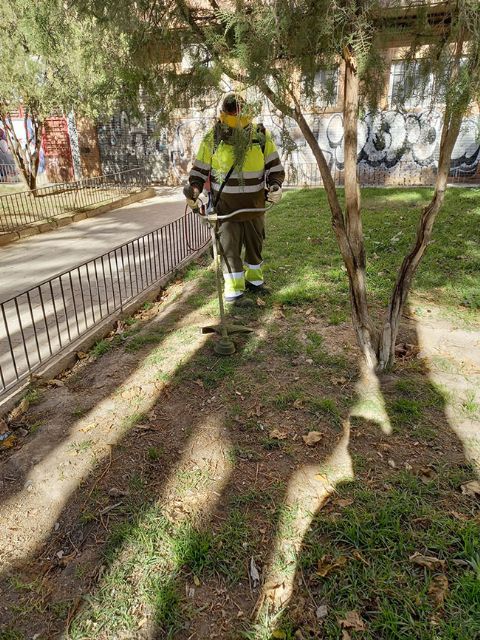 El Ayuntamiento continúa su apuesta por mejorar el medioambiente con el uso de maquinaria eléctrica para el cuidado de los jardines - 3, Foto 3