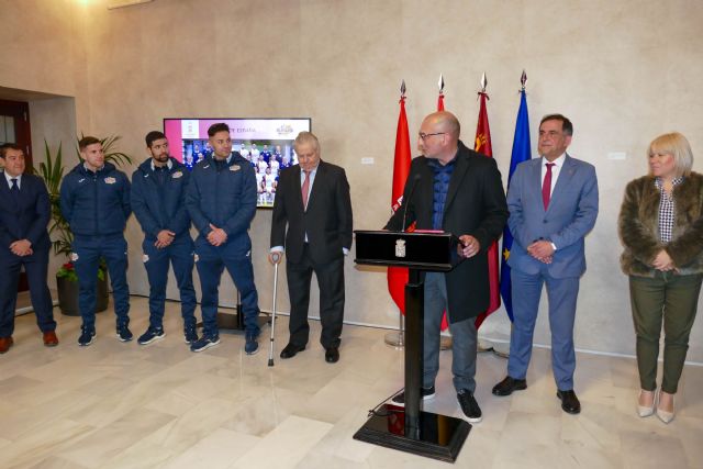 El Pozo Murcia visita el Ayuntamiento días previos a su participación en la Copa de España de Fútbol Sala - 2, Foto 2
