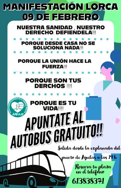 El pasado jueves 2 de febrero tuvo lugar una Reunión de la Plataforma en Defensa de la Sanidad Pública del Área 3 en Águilas - 1, Foto 1