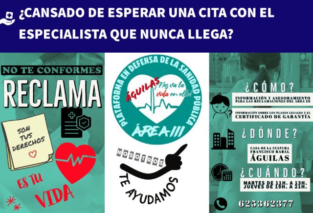 El pasado jueves 2 de febrero tuvo lugar una Reunión de la Plataforma en Defensa de la Sanidad Pública del Área 3 en Águilas - 3, Foto 3