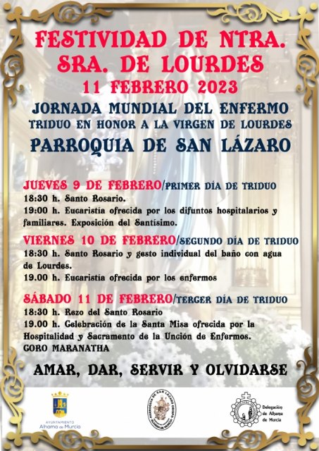 Actividades con motivo de la festividad de Ntra. Sra. de Lourdes, Foto 1