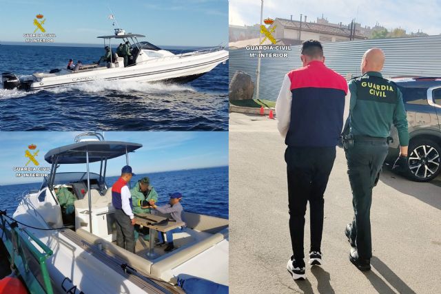 La Guardia Civil detiene a dos hombres a bordo de una lancha de alta velocidad sustraída en Gerona - 5, Foto 5