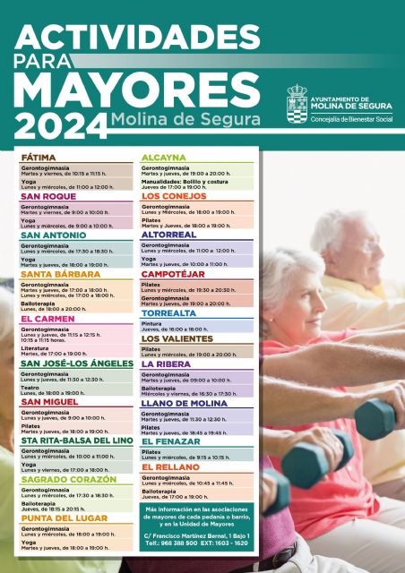 La Concejalía de Bienestar Social amplía este año la programación de actividades de dinamización en los centros de personas mayores - 1, Foto 1