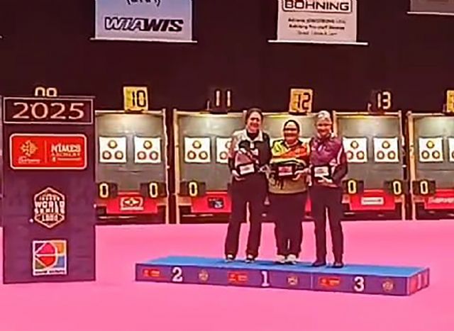 La torreña Mónica Puche se cuelga el oro en arco desnudo del Nimes Archery Tournament 2025 - 2, Foto 2
